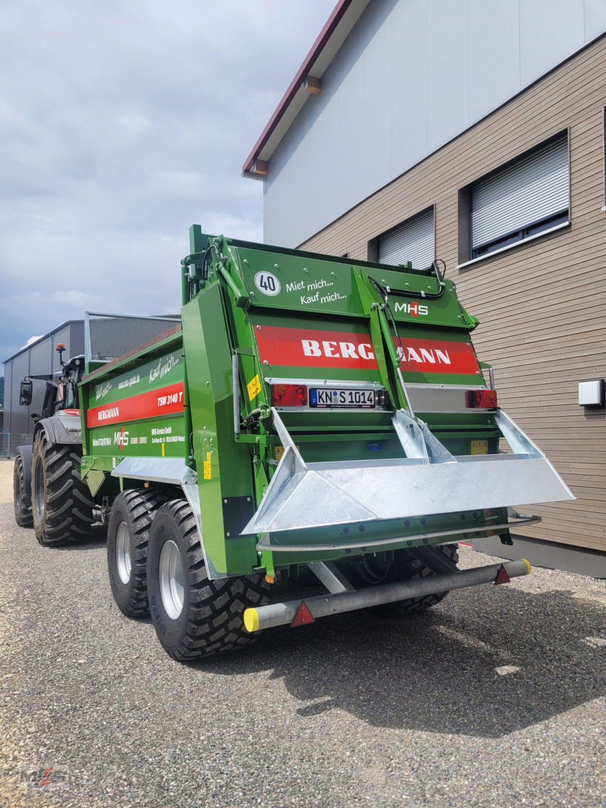 Stalldungstreuer del tipo Bergmann TSW 3140, Gebrauchtmaschine In Engen-Welschingen (Immagine 2)