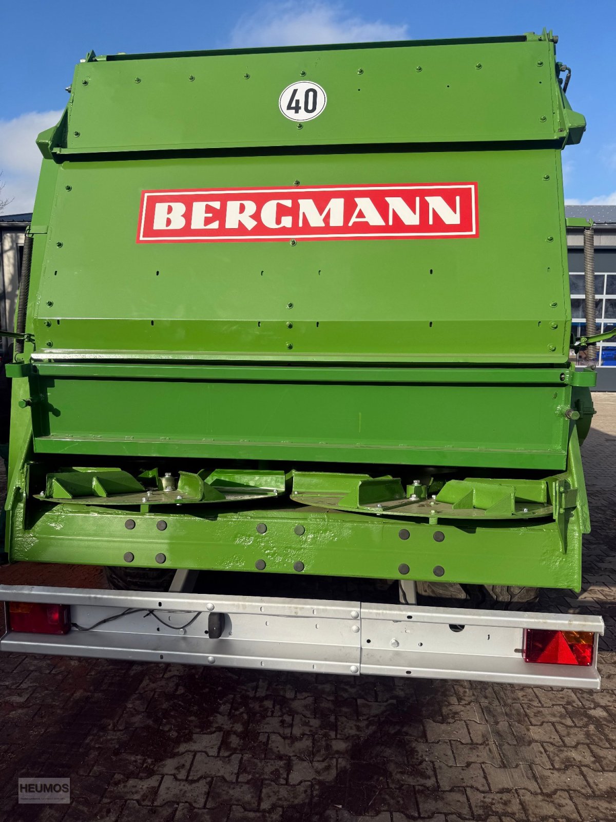 Stalldungstreuer van het type Bergmann TSW 4190 S, Gebrauchtmaschine in Polling (Foto 2)