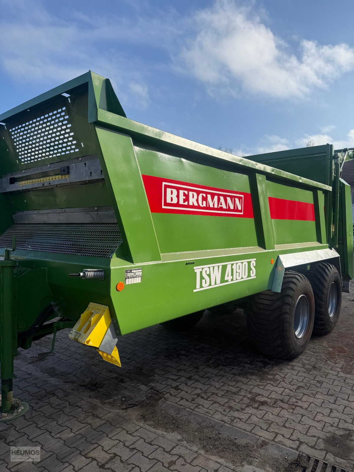 Stalldungstreuer van het type Bergmann TSW 4190 S, Gebrauchtmaschine in Polling (Foto 11)