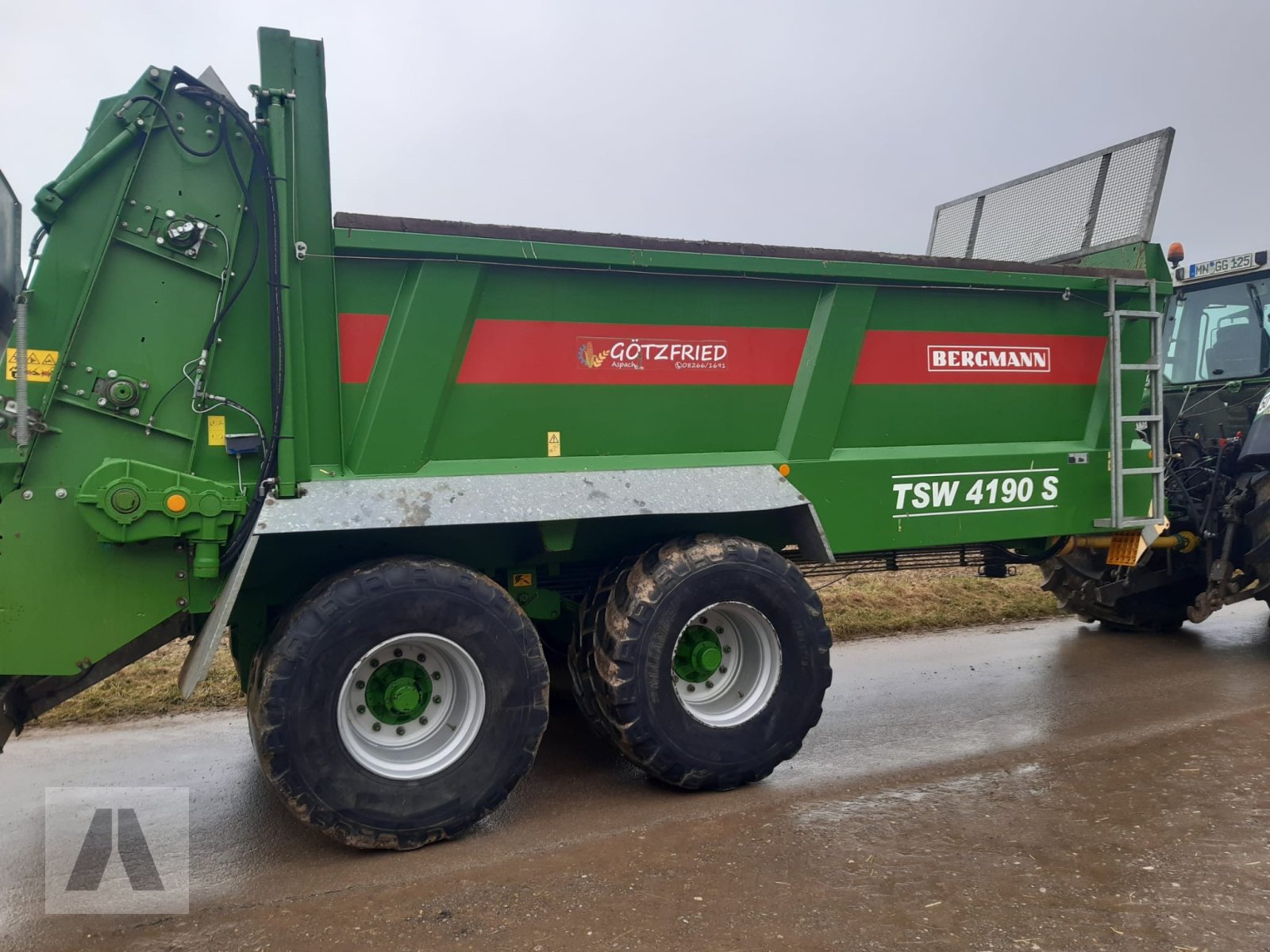 Stalldungstreuer typu Bergmann TSW 4190 S, Gebrauchtmaschine v Langweid am Lech (Obrázek 1)