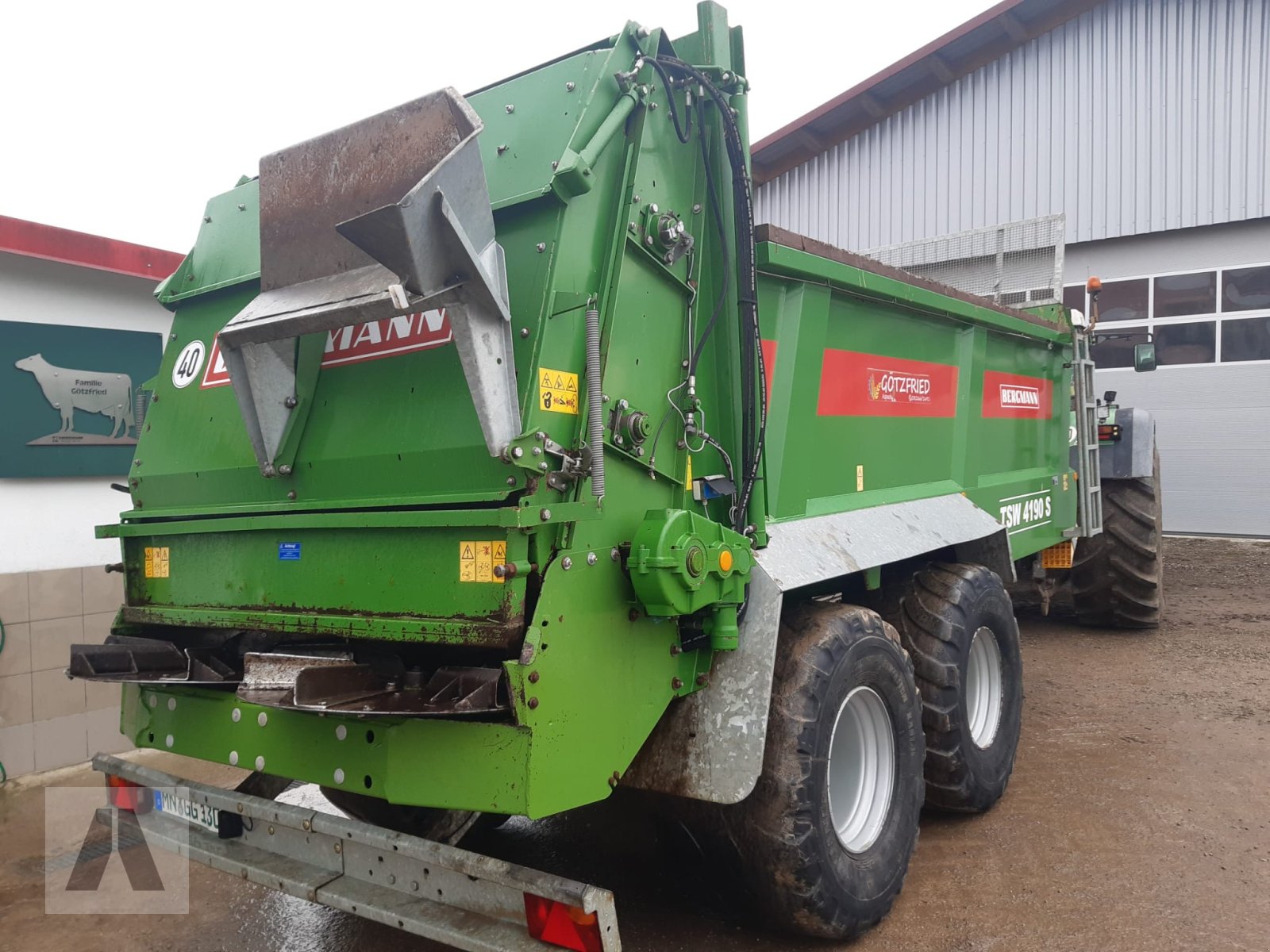 Stalldungstreuer typu Bergmann TSW 4190 S, Gebrauchtmaschine v Langweid am Lech (Obrázek 2)