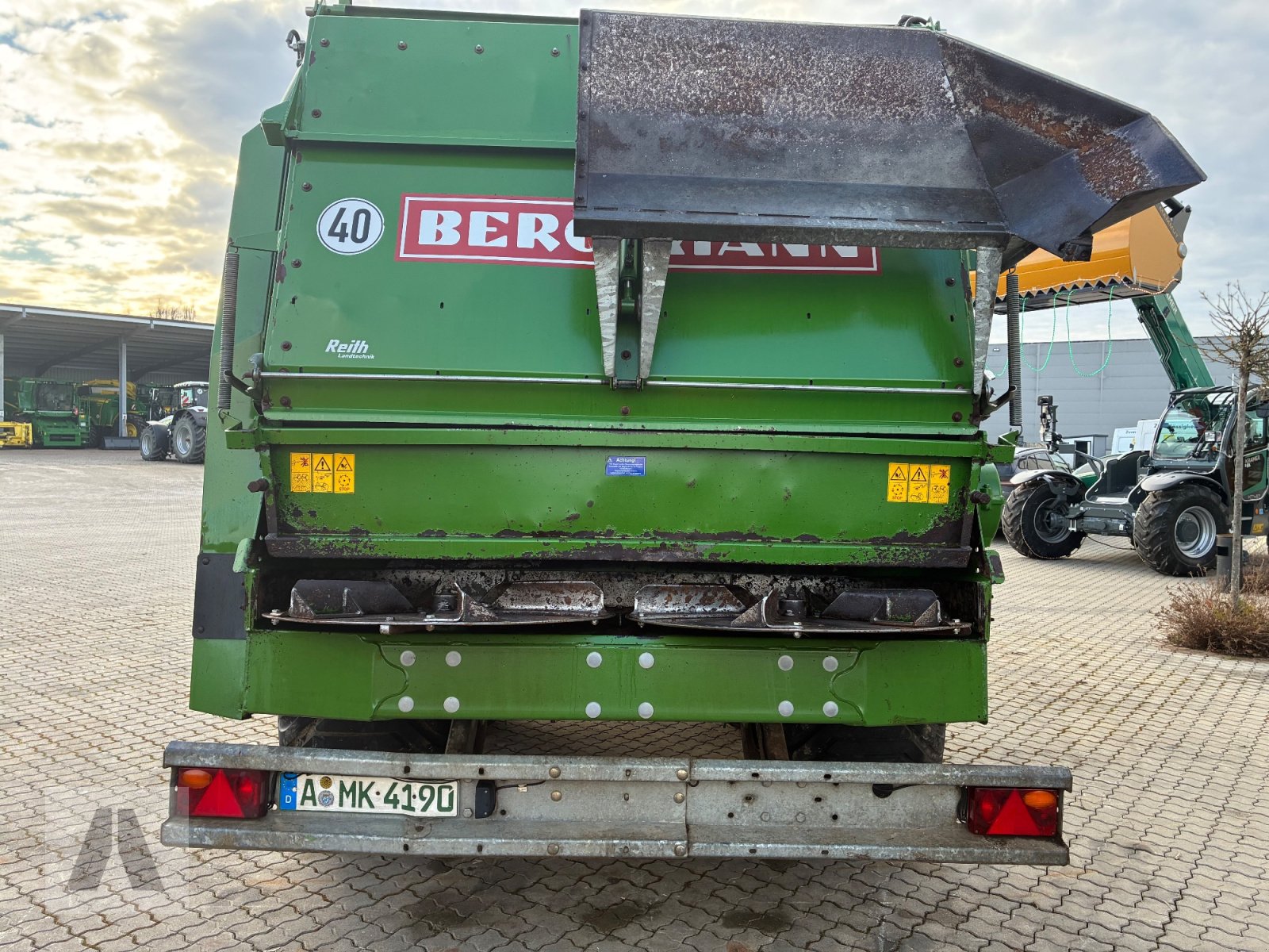 Stalldungstreuer of the type Bergmann TSW 4190 S, Gebrauchtmaschine in Langweid am Lech (Picture 2)