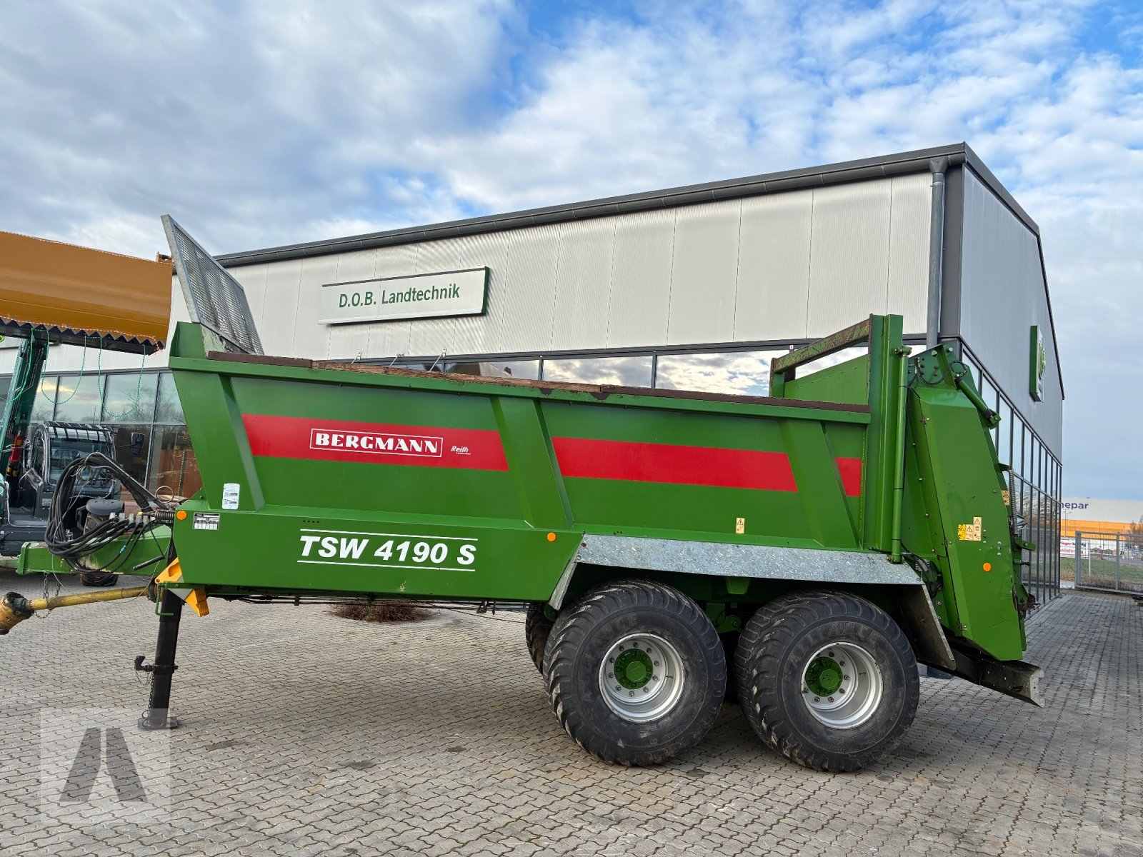 Stalldungstreuer of the type Bergmann TSW 4190 S, Gebrauchtmaschine in Langweid am Lech (Picture 5)