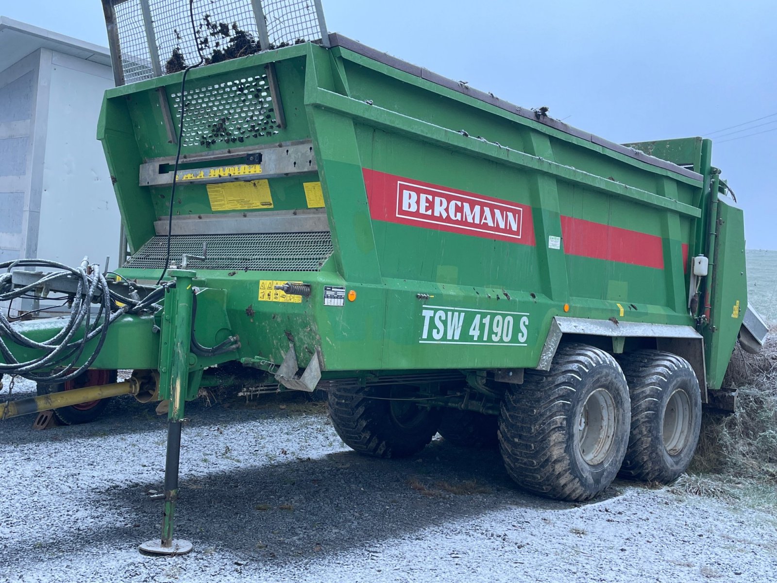 Stalldungstreuer del tipo Bergmann TSW 4190 S, Gebrauchtmaschine en Niederdreis (Imagen 1)