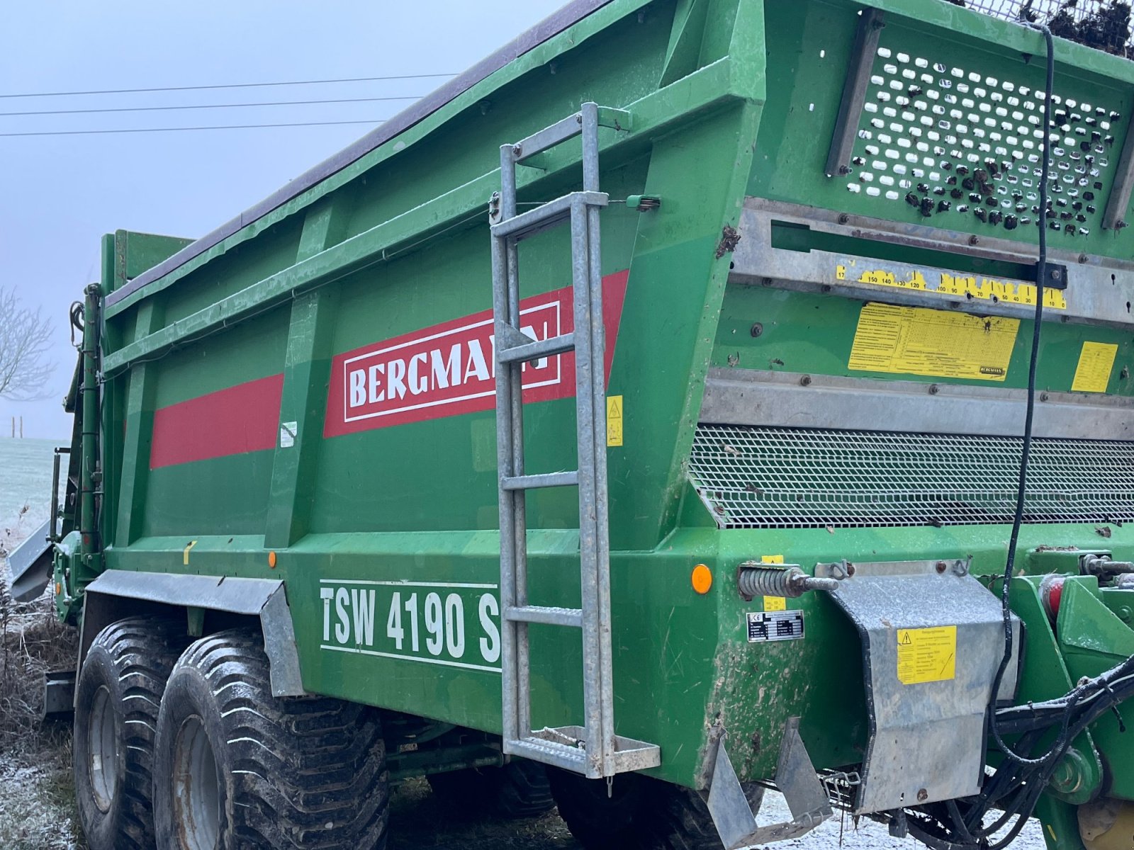 Stalldungstreuer del tipo Bergmann TSW 4190 S, Gebrauchtmaschine en Niederdreis (Imagen 3)