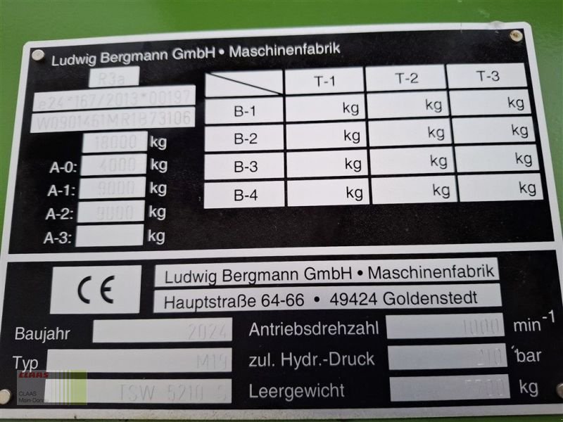 Stalldungstreuer типа Bergmann TSW 5210 S UNIVERSALSTREUWAGEN, Neumaschine в Wassertrüdingen (Фотография 25)