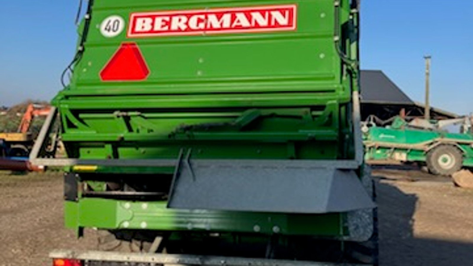 Stalldungstreuer of the type Bergmann TSW 5210 S, Gebrauchtmaschine in Horsens (Picture 4)