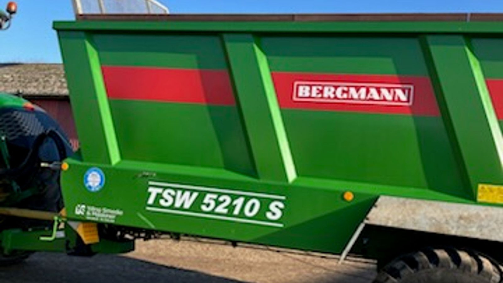 Stalldungstreuer of the type Bergmann TSW 5210 S, Gebrauchtmaschine in Horsens (Picture 1)