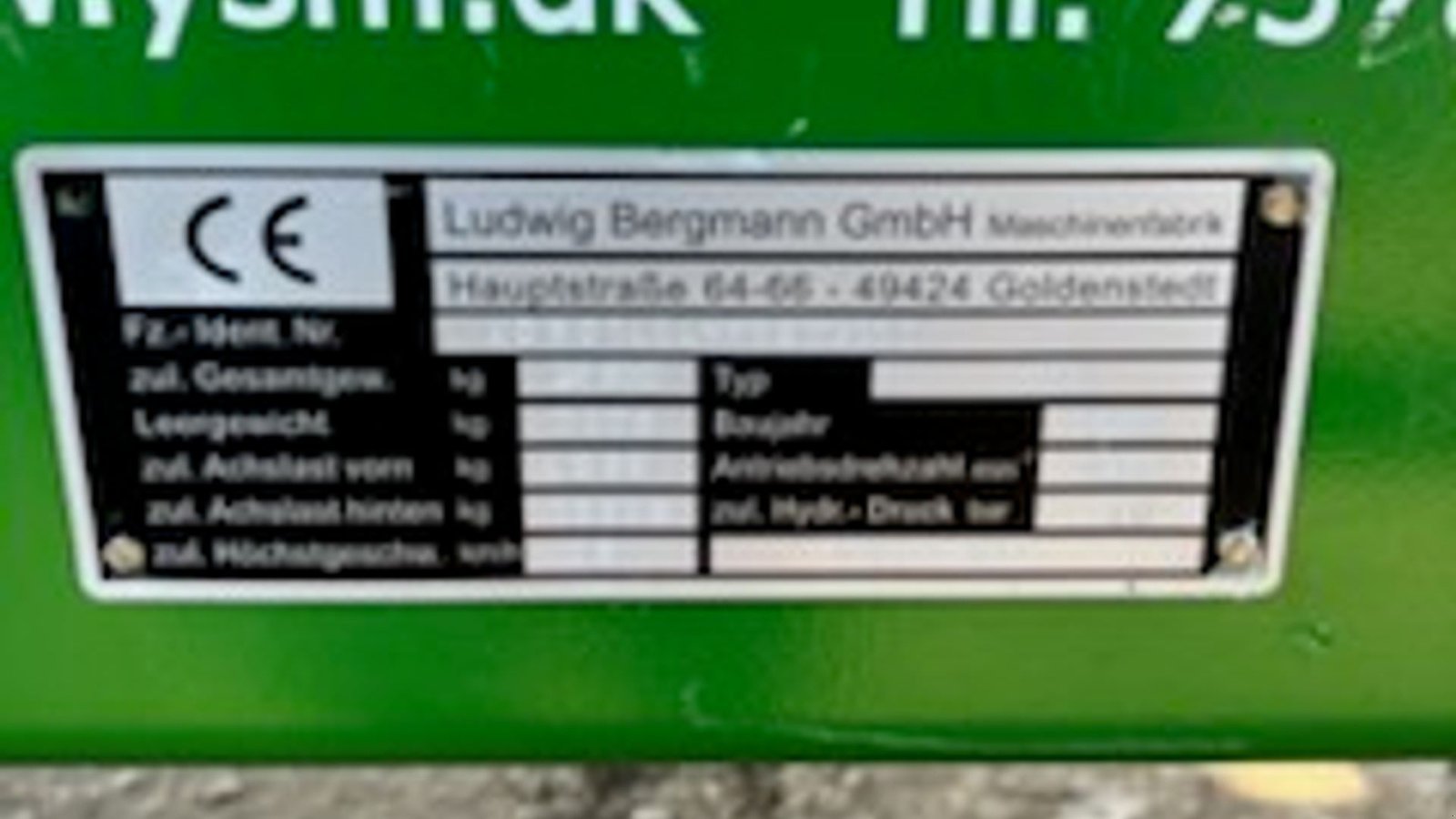 Stalldungstreuer of the type Bergmann TSW 5210 S, Gebrauchtmaschine in Horsens (Picture 16)