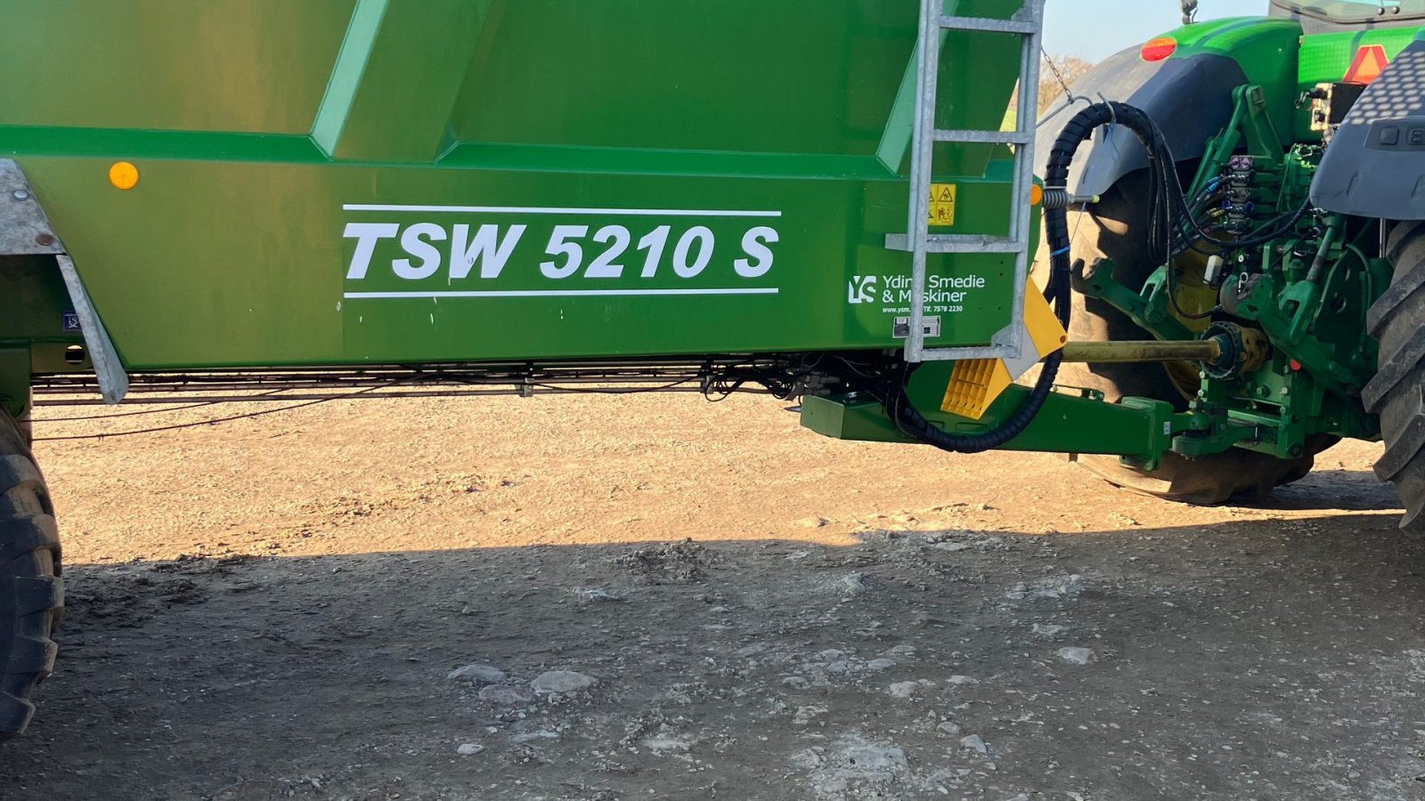 Stalldungstreuer of the type Bergmann TSW 5210 S, Gebrauchtmaschine in Horsens (Picture 2)