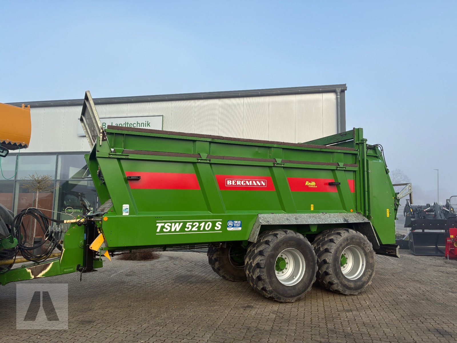 Stalldungstreuer des Typs Bergmann TSW 5210 S, Gebrauchtmaschine in Langweid am Lech (Bild 1)