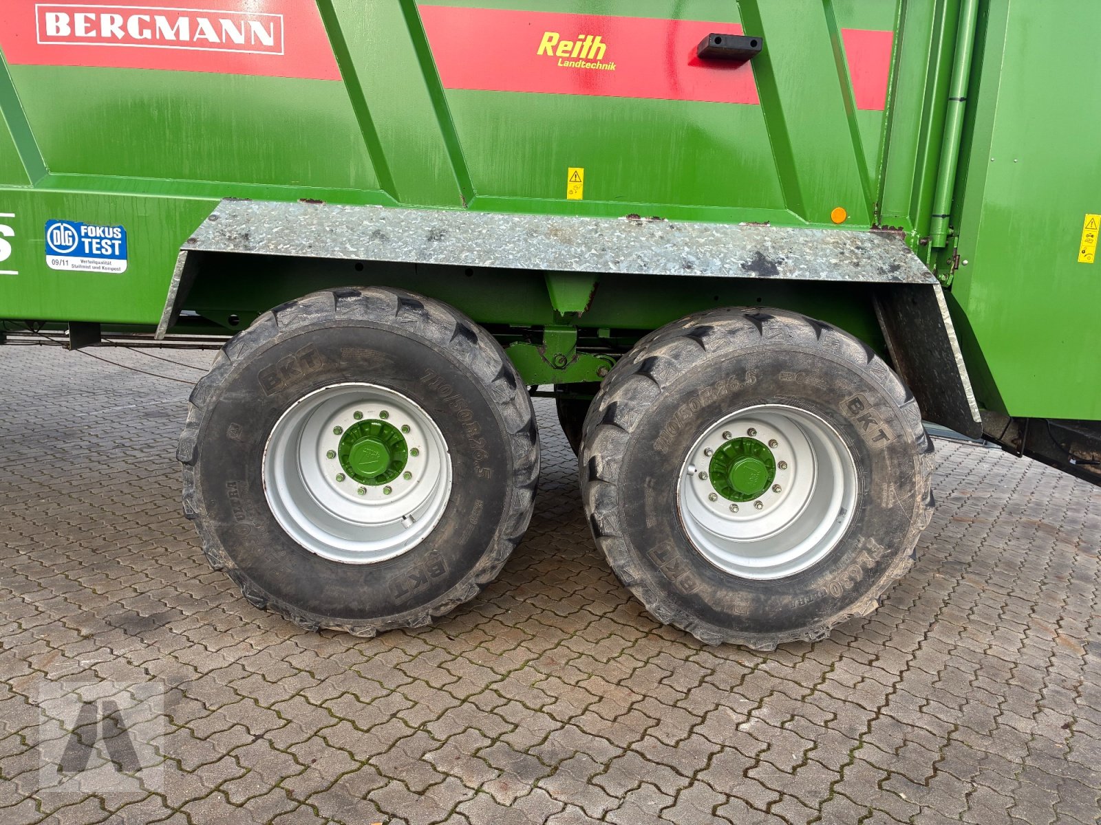 Stalldungstreuer des Typs Bergmann TSW 5210 S, Gebrauchtmaschine in Langweid am Lech (Bild 2)