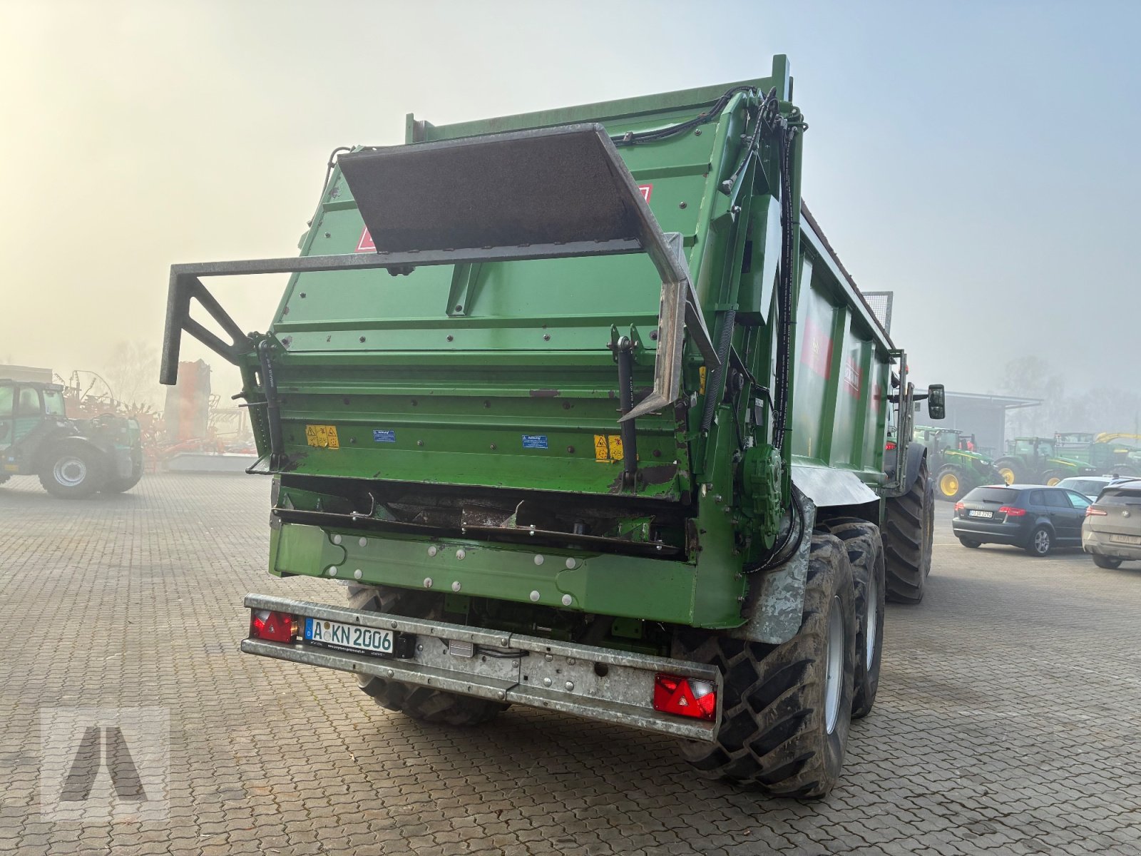 Stalldungstreuer des Typs Bergmann TSW 5210 S, Gebrauchtmaschine in Langweid am Lech (Bild 4)