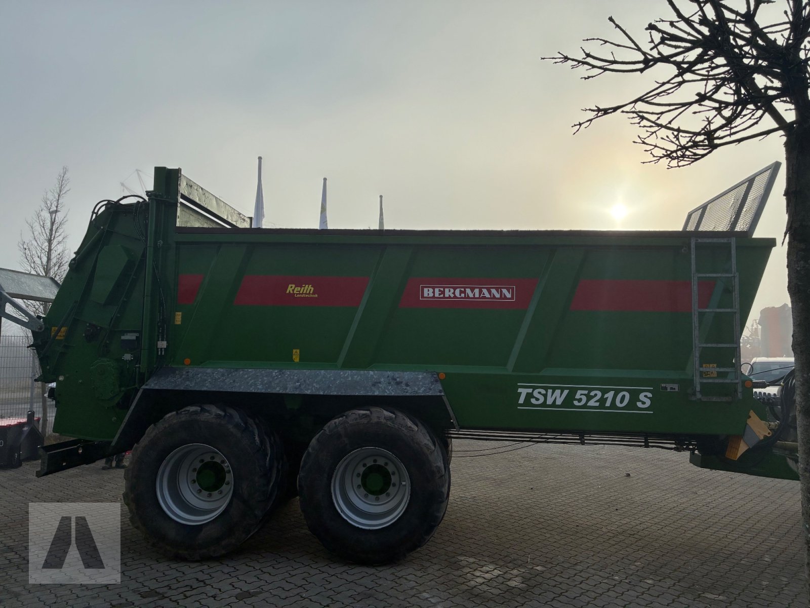 Stalldungstreuer des Typs Bergmann TSW 5210 S, Gebrauchtmaschine in Langweid am Lech (Bild 8)