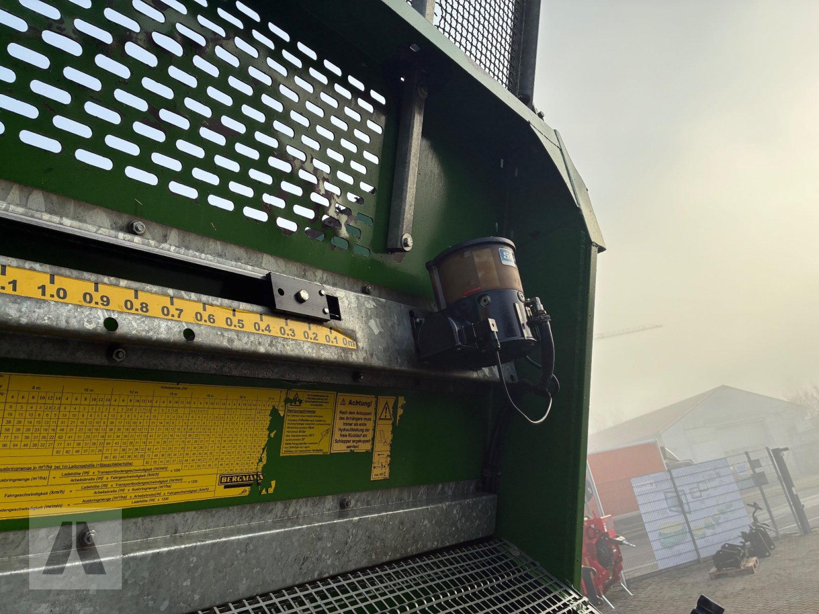 Stalldungstreuer des Typs Bergmann TSW 5210 S, Gebrauchtmaschine in Langweid am Lech (Bild 9)