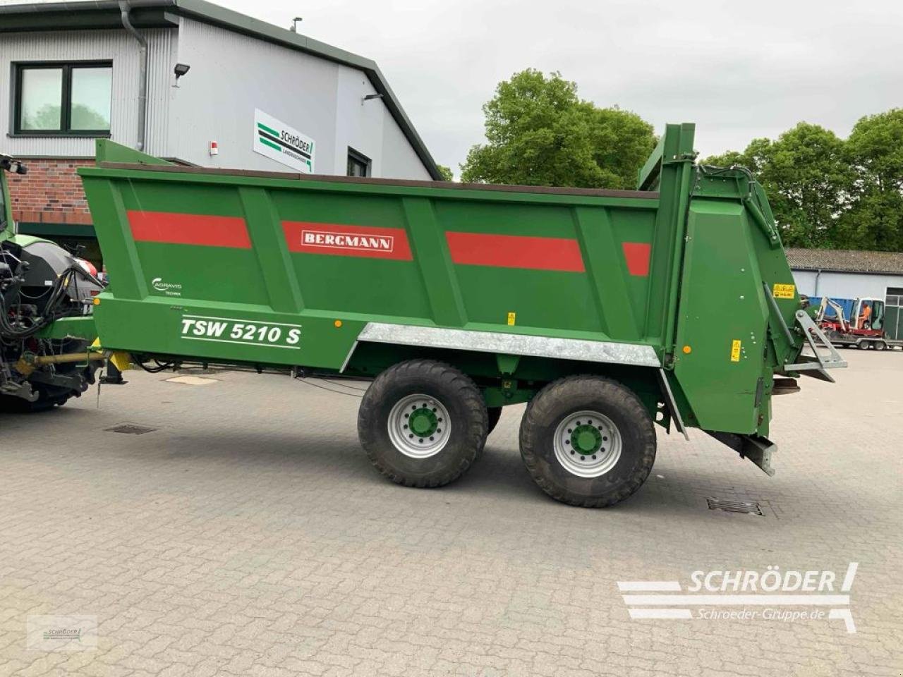 Stalldungstreuer des Typs Bergmann TSW 5210 S, Gebrauchtmaschine in Friedland (Bild 1)