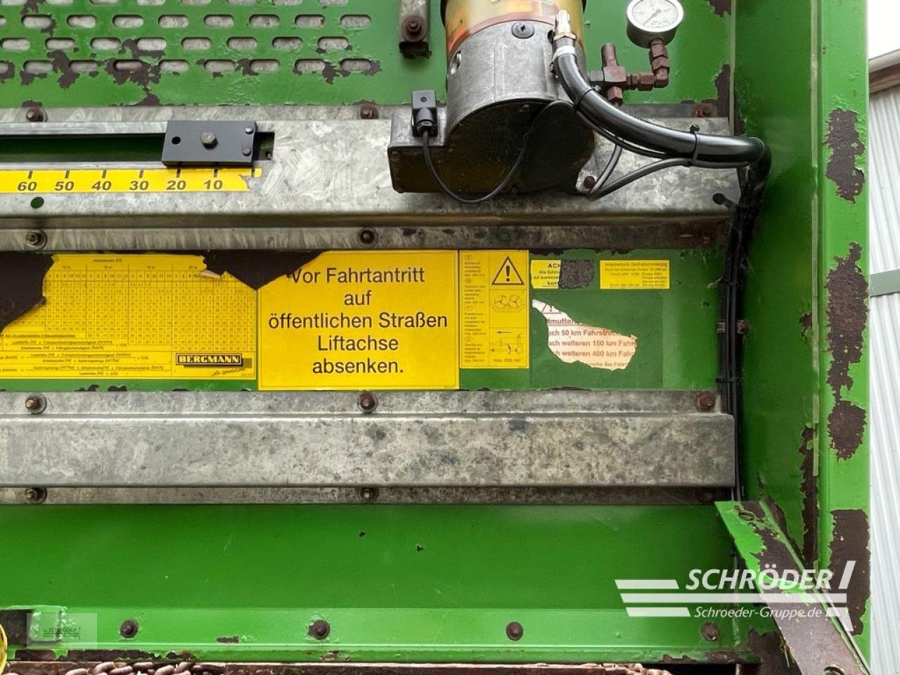 Stalldungstreuer typu Bergmann TSW 6230 S, Gebrauchtmaschine v Wildeshausen (Obrázek 11)