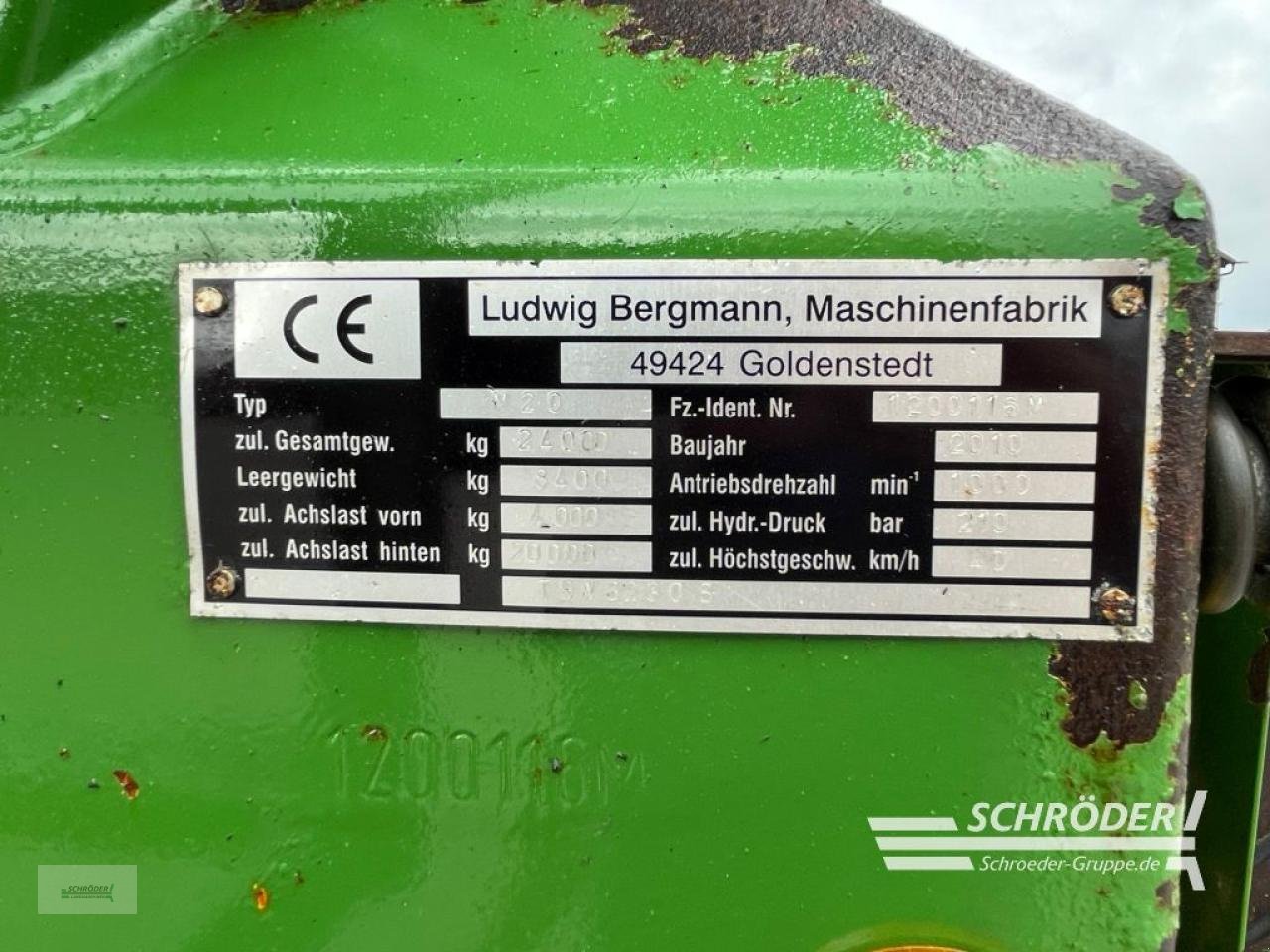 Stalldungstreuer typu Bergmann TSW 6230 S, Gebrauchtmaschine v Wildeshausen (Obrázek 25)