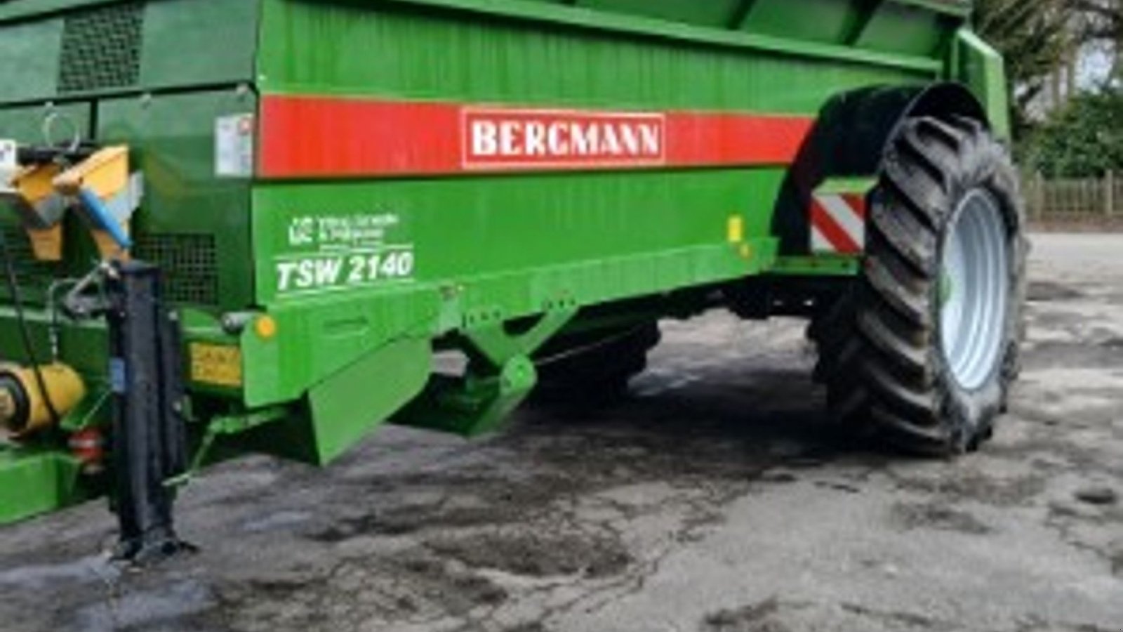 Stalldungstreuer του τύπου Bergmann TSW, Gebrauchtmaschine σε Sakskøbing (Φωτογραφία 1)