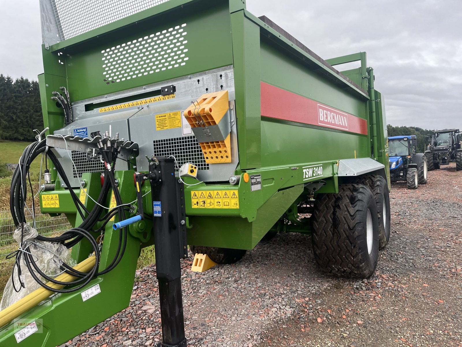 Stalldungstreuer от тип Bergmann TSW3140T, Neumaschine в Mainburg/Wambach (Снимка 4)