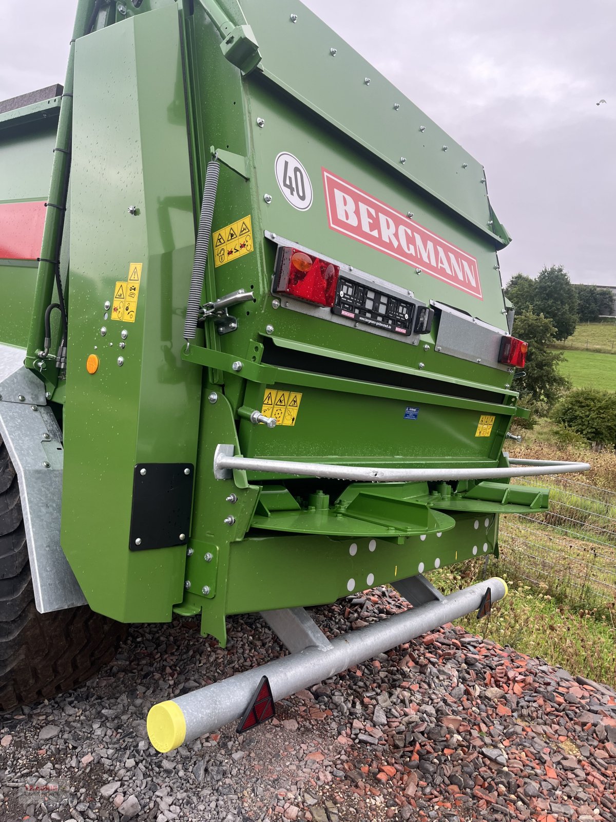 Stalldungstreuer от тип Bergmann TSW3140T, Neumaschine в Mainburg/Wambach (Снимка 10)