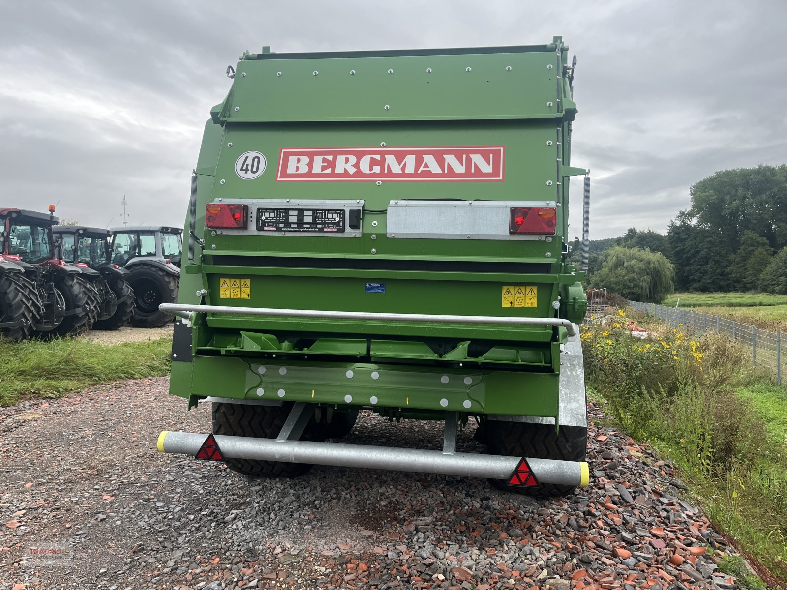 Stalldungstreuer от тип Bergmann TSW3140T, Neumaschine в Mainburg/Wambach (Снимка 16)