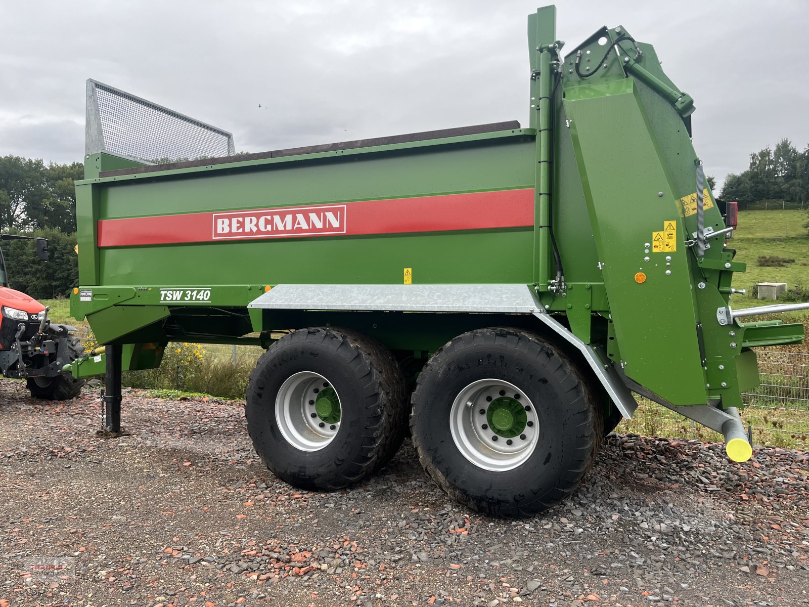 Stalldungstreuer от тип Bergmann TSW3140T, Neumaschine в Mainburg/Wambach (Снимка 18)