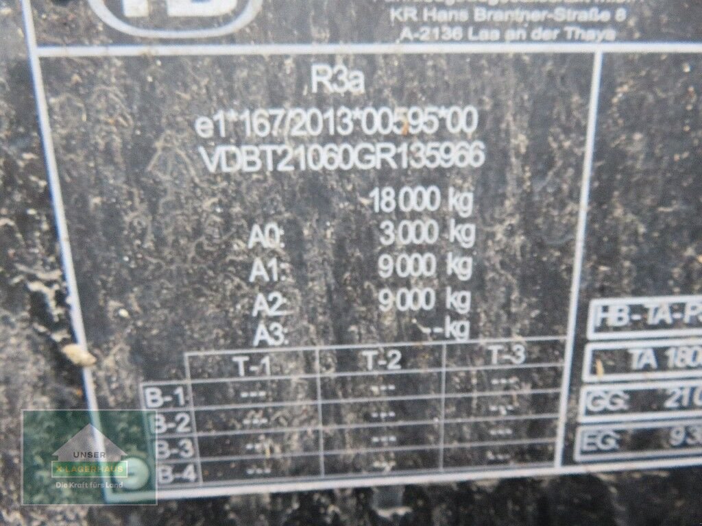 Stalldungstreuer του τύπου Brantner TA 18060 PSP+, Gebrauchtmaschine σε Hofkirchen (Φωτογραφία 14)