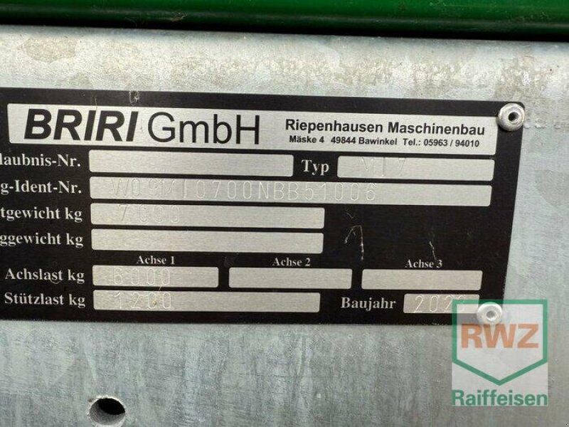Stalldungstreuer типа Briri Manure Instrutor 7, Gebrauchtmaschine в Geldern (Фотография 2)