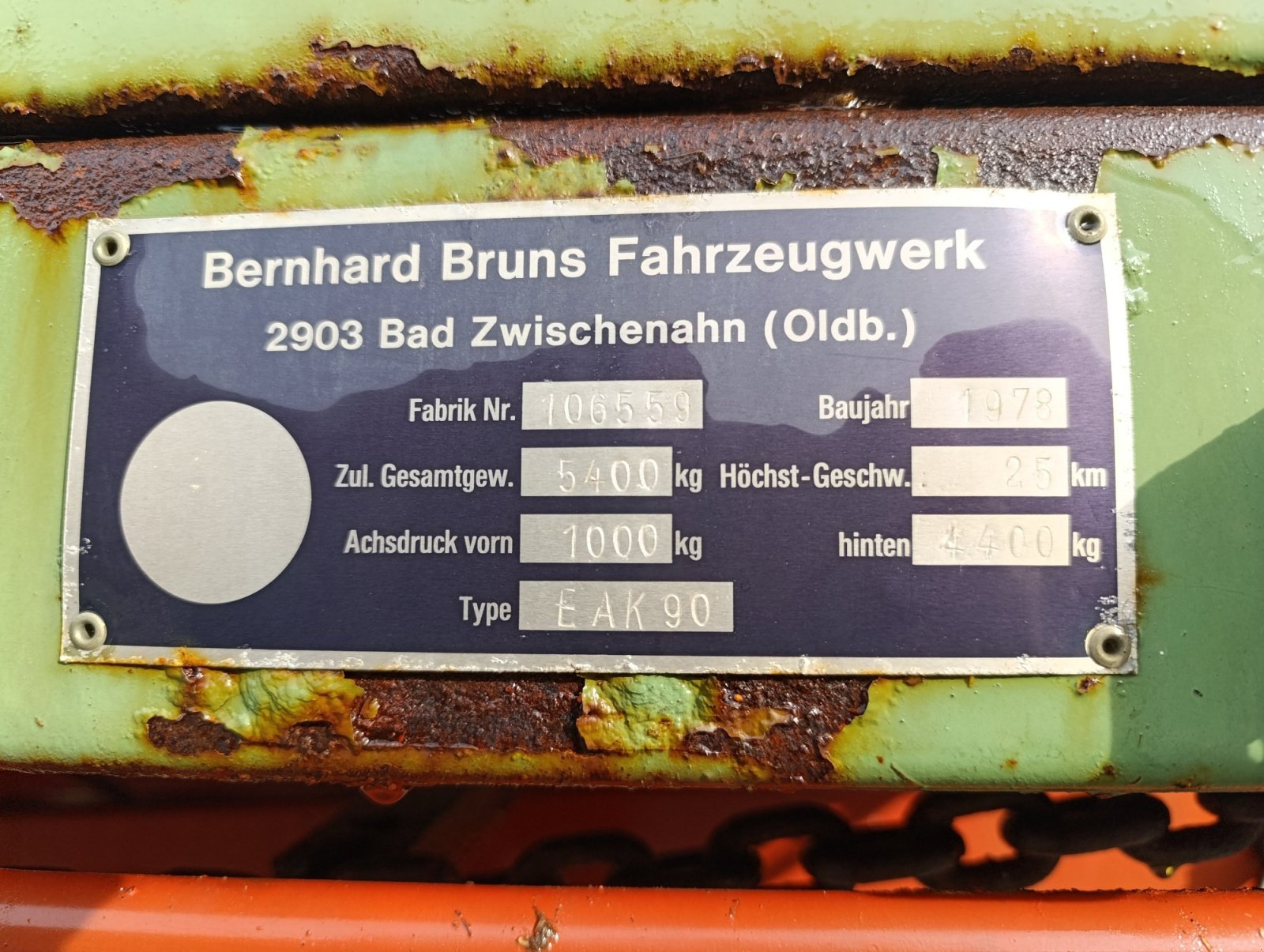 Stalldungstreuer of the type Bruns EAK 80, Gebrauchtmaschine in Bockenem (Picture 3)