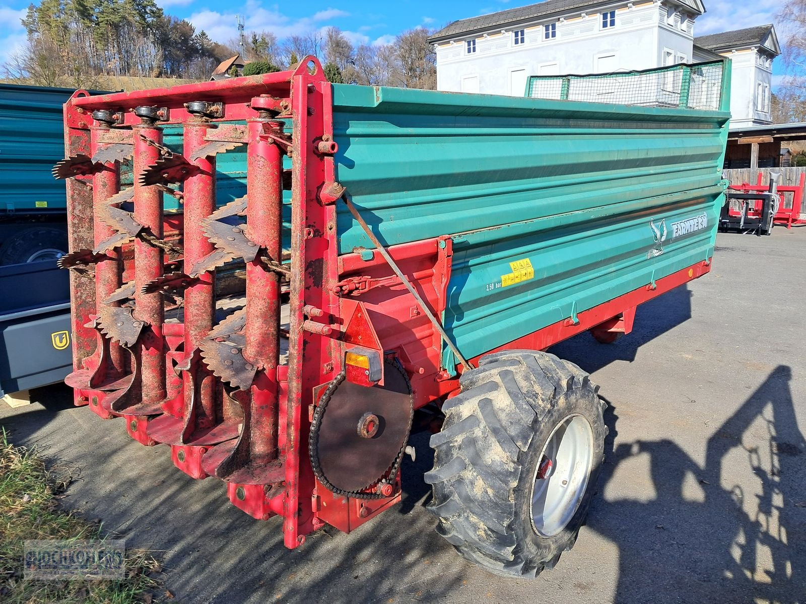 Stalldungstreuer типа Farmtech Minifex 550, Gebrauchtmaschine в Wies (Фотография 4)