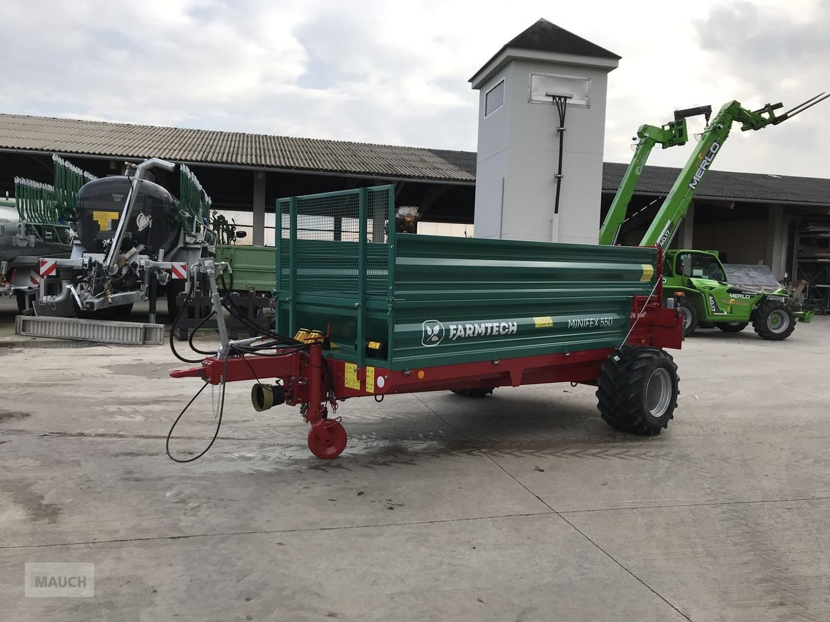 Stalldungstreuer Türe ait Farmtech Minifex 550, Neumaschine içinde Burgkirchen (resim 7)