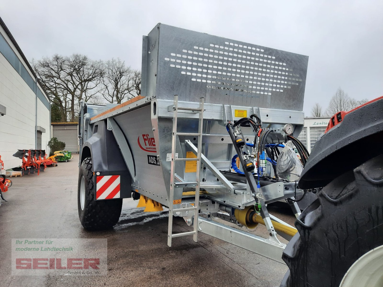 Stalldungstreuer des Typs Fliegl ADS 100 Einachs 9m³, Gebrauchtmaschine in Burghaslach (Bild 3)