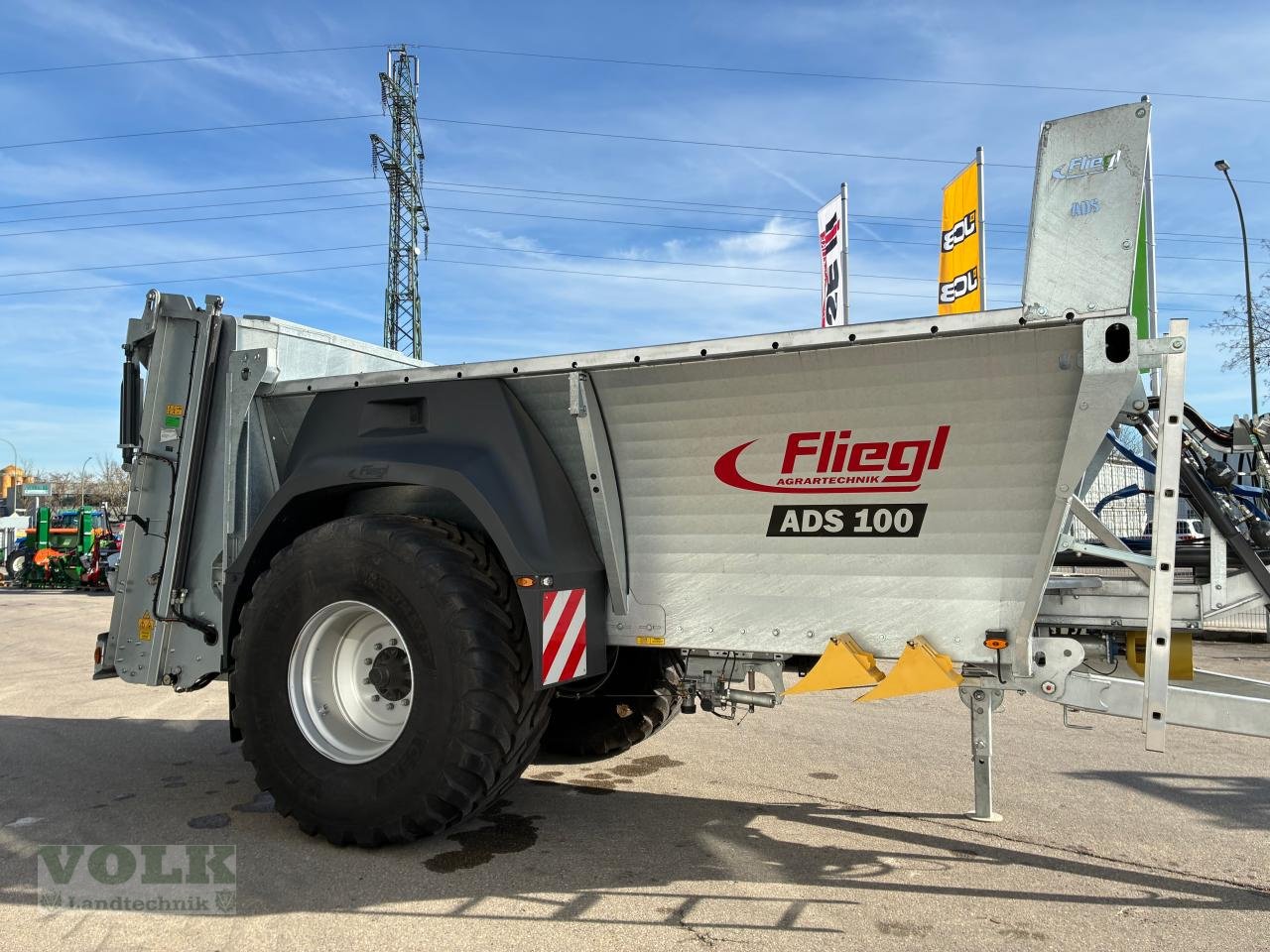 Stalldungstreuer типа Fliegl ADS 100 Einachs, Neumaschine в Friedberg-Derching (Фотография 11)
