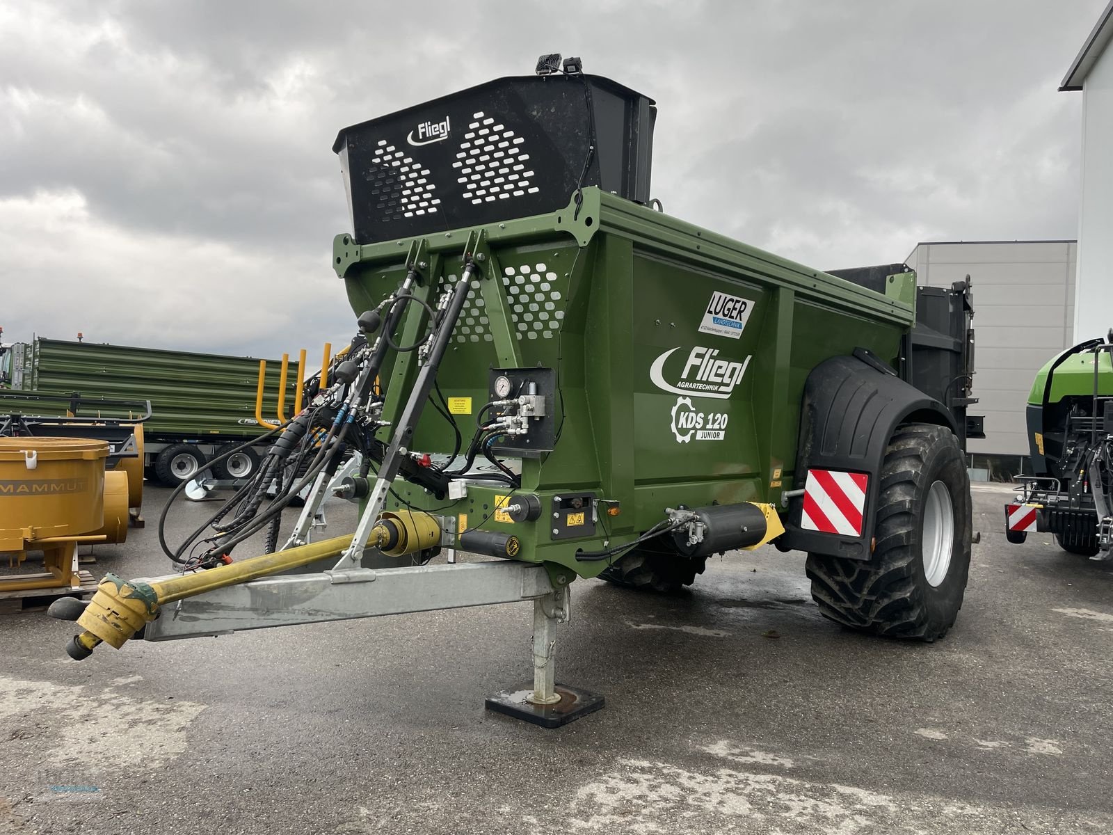 Stalldungstreuer del tipo Fliegl KDS 120 JuniorXL Einachs, Vorführmaschine In Niederkappel (Immagine 5)