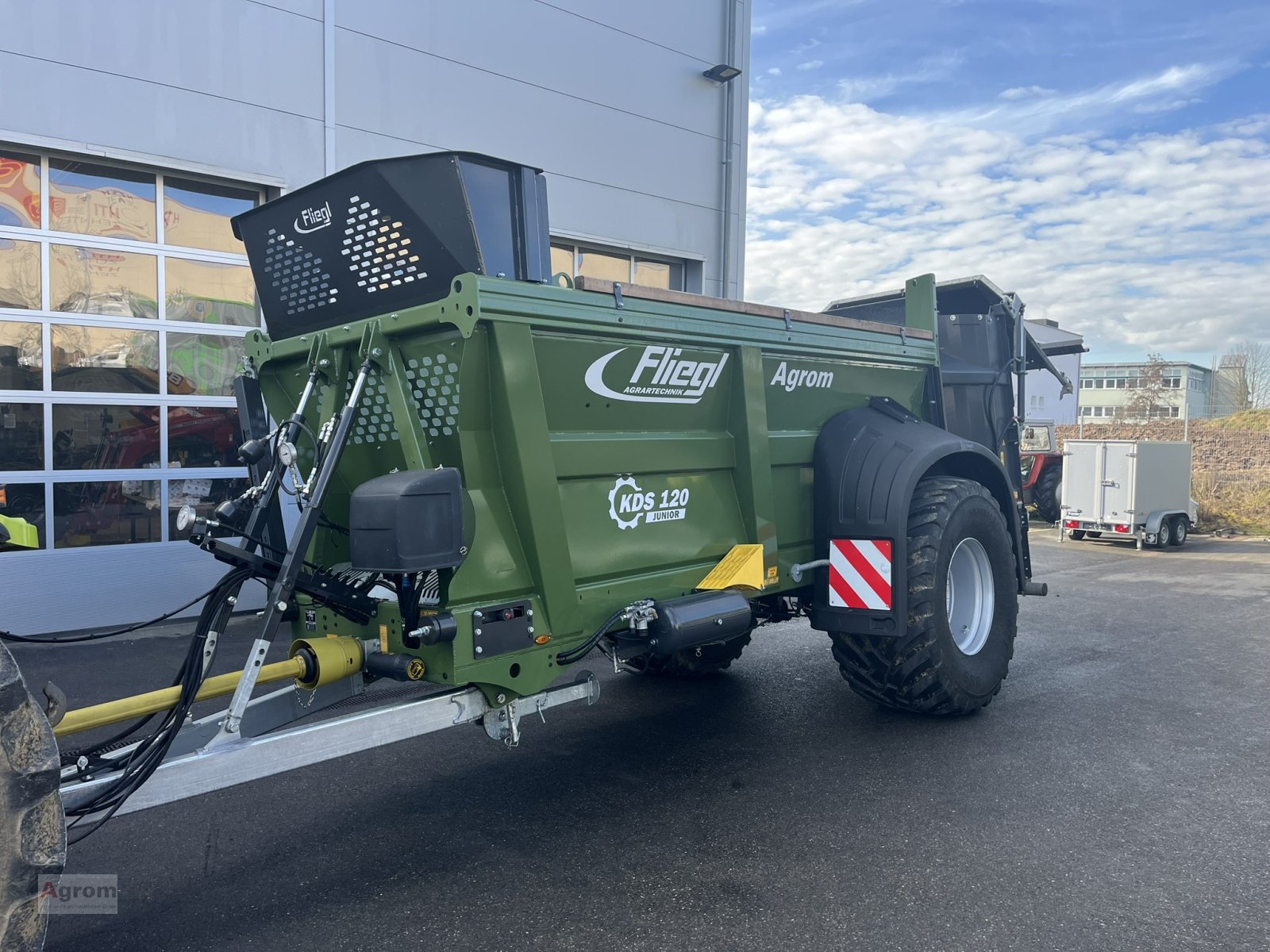Stalldungstreuer del tipo Fliegl KDS 120, Gebrauchtmaschine In Herrenberg-Gültstein (Immagine 11)