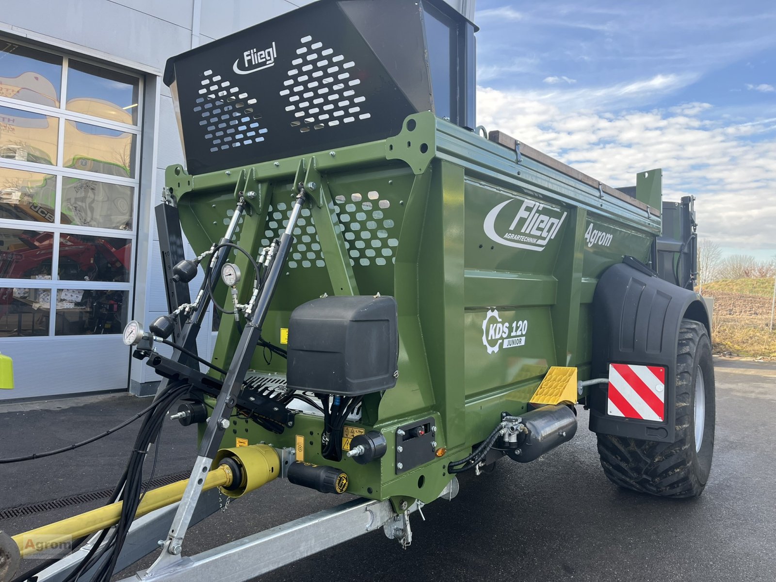 Stalldungstreuer del tipo Fliegl KDS 120, Gebrauchtmaschine In Herrenberg-Gültstein (Immagine 15)