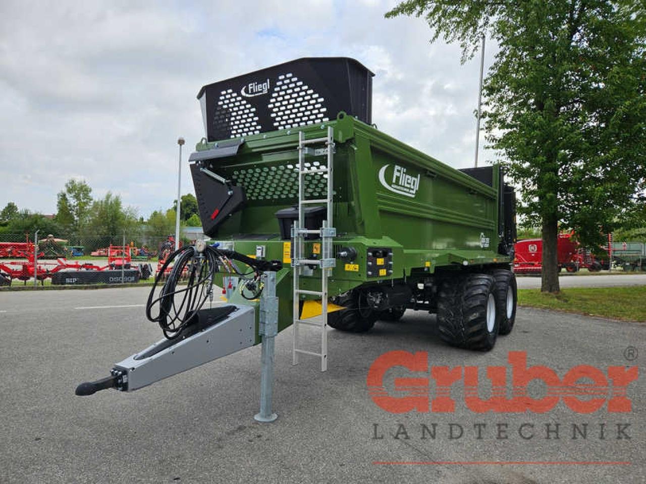 Stalldungstreuer del tipo Fliegl KDS 255 muckcontrol Tandem, Neumaschine In Ampfing (Immagine 3)