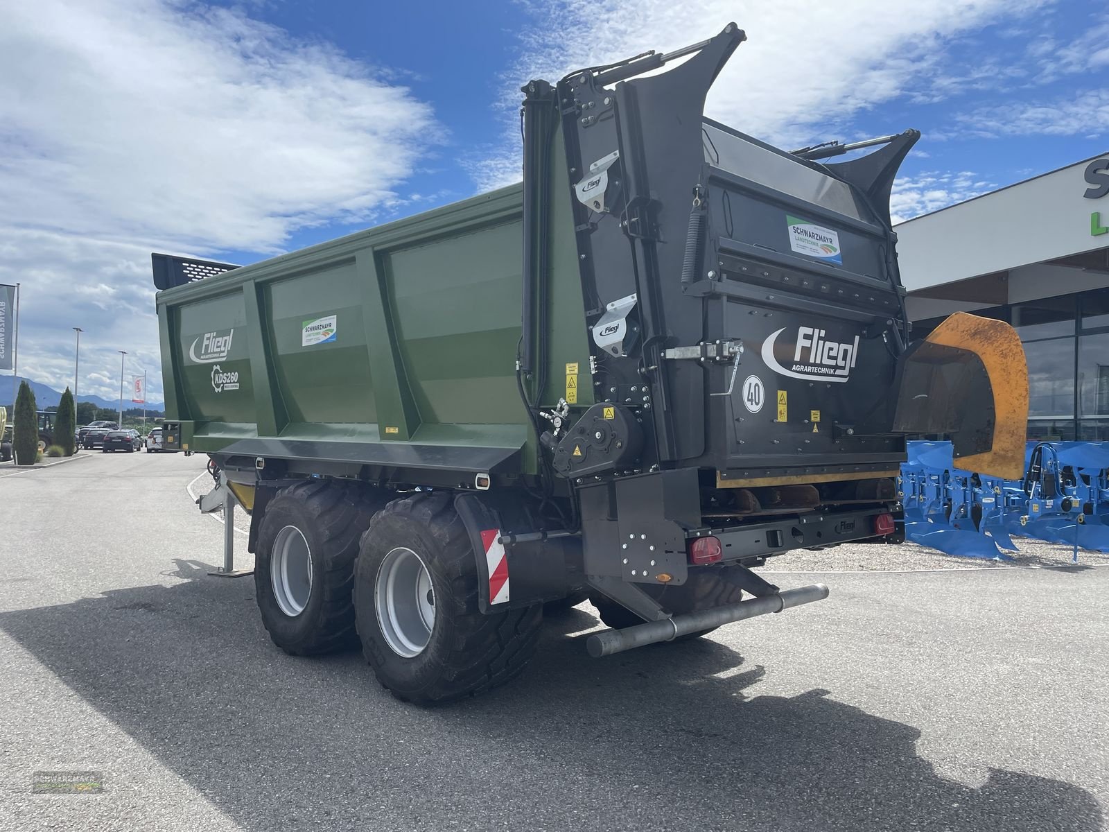 Stalldungstreuer Türe ait Fliegl KDS 260 MuckControl, Vorführmaschine içinde Gampern (resim 7)