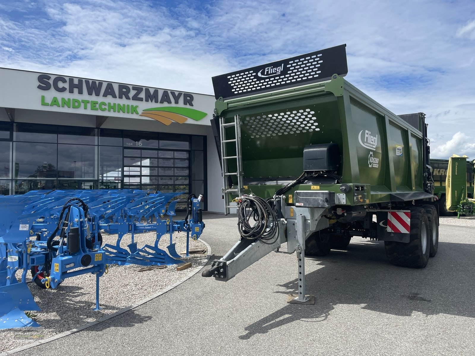 Stalldungstreuer Türe ait Fliegl KDS 260 MuckControl, Vorführmaschine içinde Gampern (resim 3)