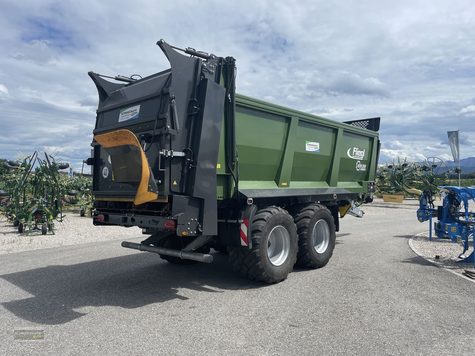 Stalldungstreuer Türe ait Fliegl KDS 260 MuckControl, Vorführmaschine içinde Gampern (resim 5)