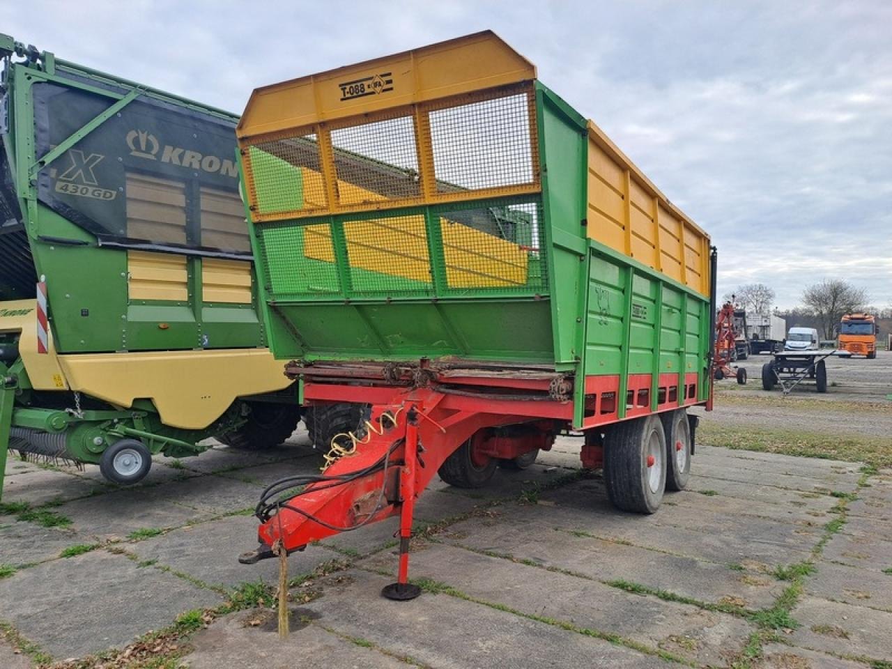 Stalldungstreuer типа Fortschritt T088, Gebrauchtmaschine в Vehlow (Фотография 1)