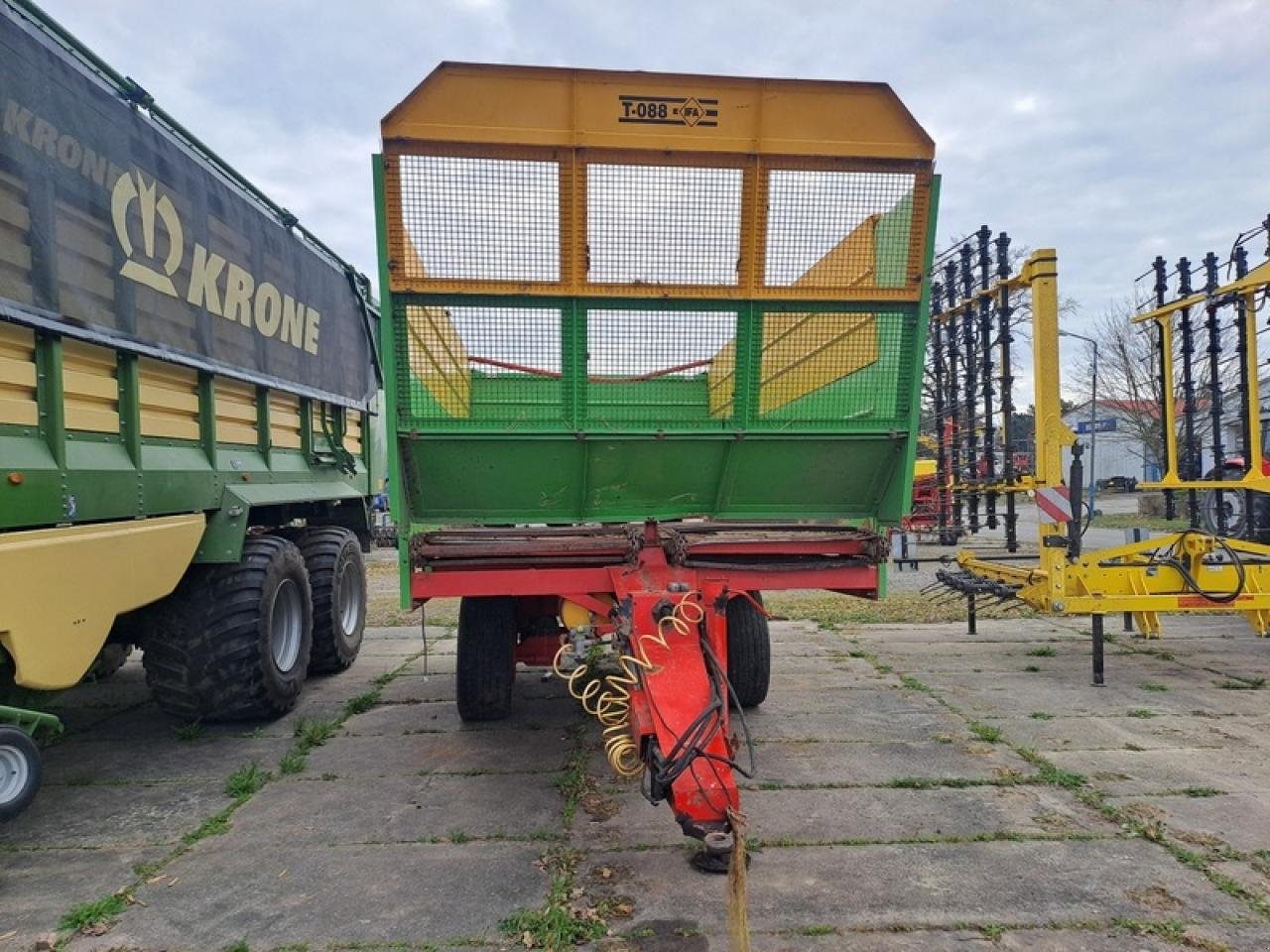 Stalldungstreuer типа Fortschritt T088, Gebrauchtmaschine в Vehlow (Фотография 3)