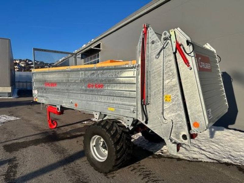 Stalldungstreuer a típus Gruber Miststreuer SM650 Druckluftbremse hydr. Stauwand, Neumaschine ekkor: Tamsweg (Kép 3)