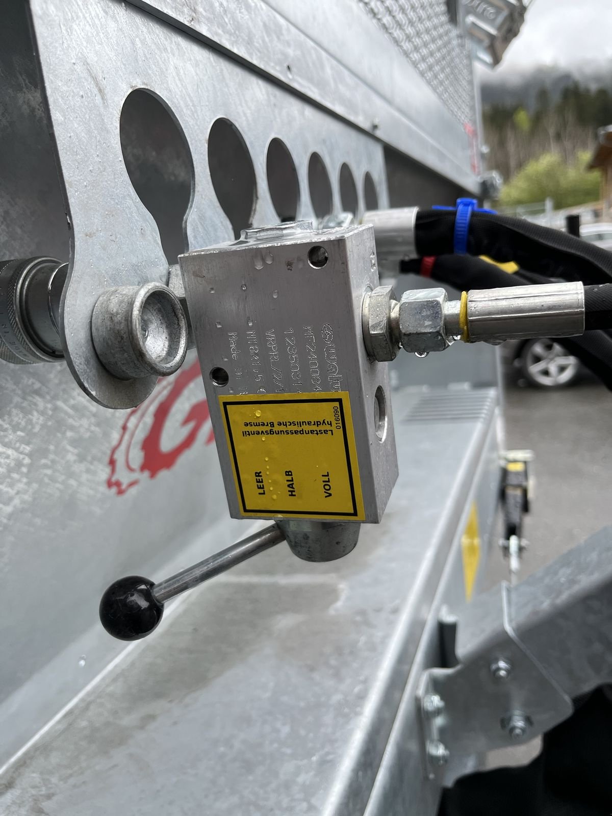 Stalldungstreuer des Typs Gruber SM 350, Neumaschine in Reith bei Kitzbühel (Bild 6)