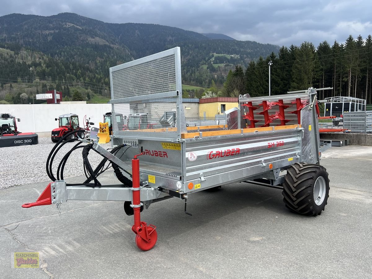 Stalldungstreuer des Typs Gruber SM 350T, Neumaschine in Kötschach (Bild 4)