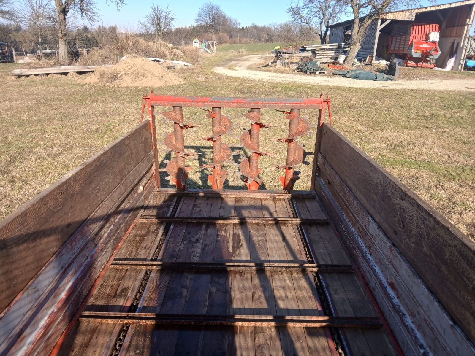 Stalldungstreuer Türe ait Gruber SM 380, Gebrauchtmaschine içinde Hollenthon (resim 4)