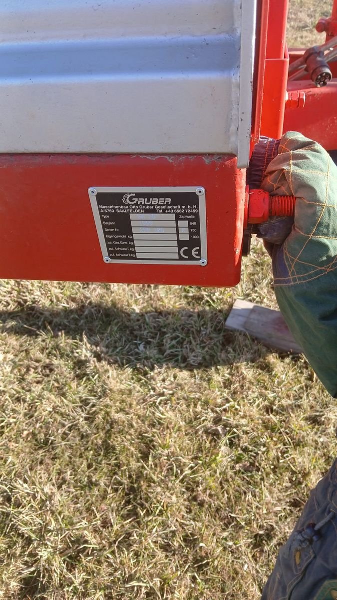 Stalldungstreuer Türe ait Gruber SM 380, Gebrauchtmaschine içinde Hollenthon (resim 8)