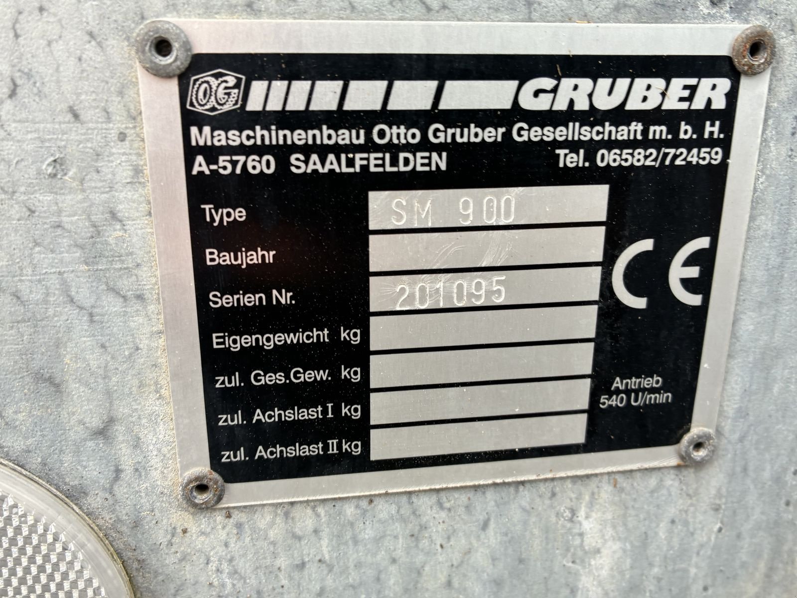 Stalldungstreuer typu Gruber SM 900, Gebrauchtmaschine v Villach (Obrázek 8)