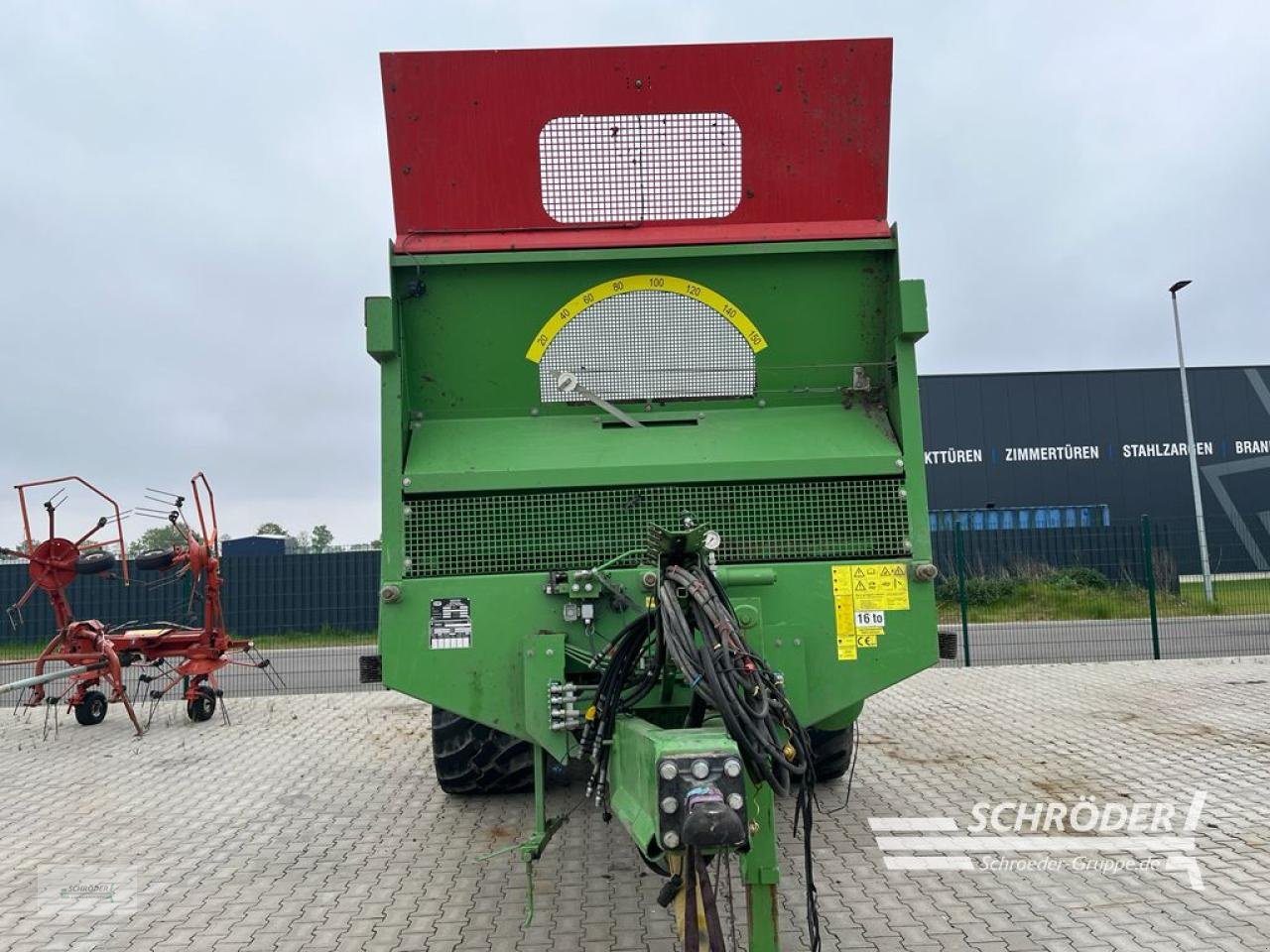 Stalldungstreuer des Typs Hawe DST 16 T, Gebrauchtmaschine in Scharrel (Bild 7)